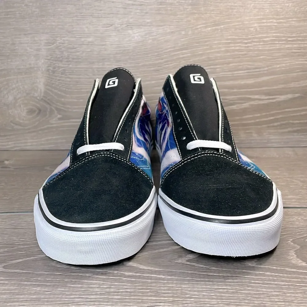 Vans Old Skool x Karl Jacob’s Dream Smp Men’s Sz 13 Black Suede Anime Sneakers
